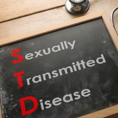 A Picture of an STD Sign