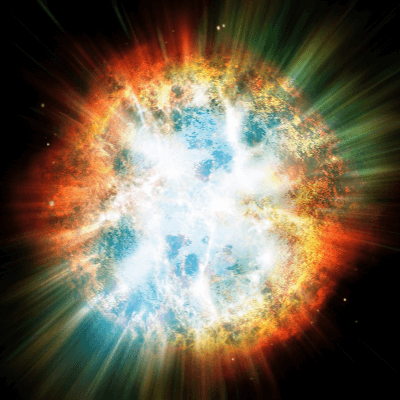 A Picture of a Supernova Explosion