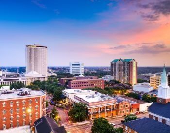 A picture of Tallahassee, FL the state capital of Florida