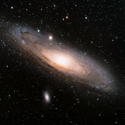 A Picture of the Andromeda Galaxy