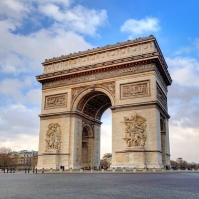A Picture of the Arc de Triomphe