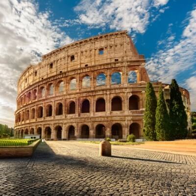 A Picture of the Roman Colosseum