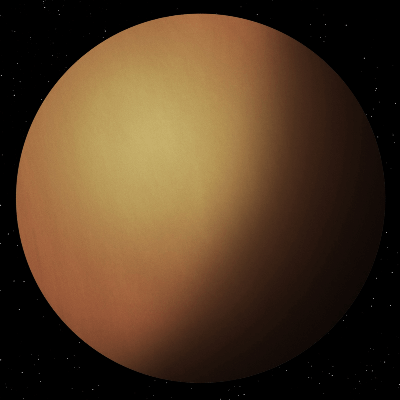 A Picture of Saturn's Moon Titan
