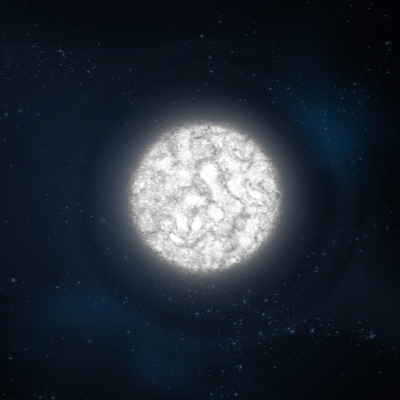 A Picture of a White Dwarf Star