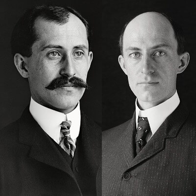 A Picture of Wright Brothers